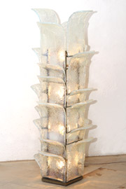 Muranoglas Stehlampe